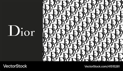 dior pattern vector